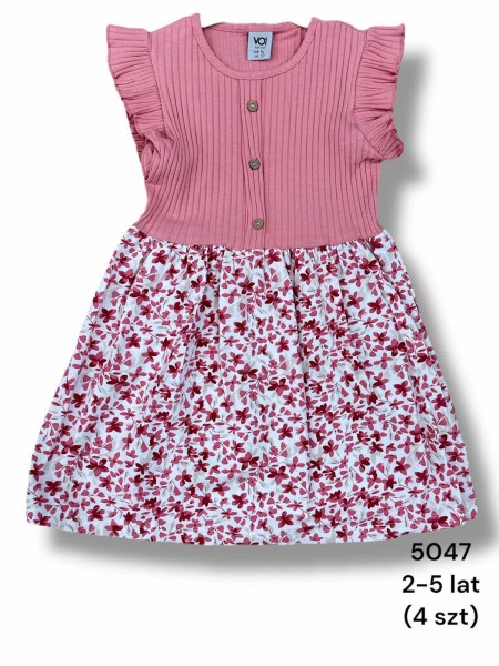 Sukienka DZIECIĘCA , Size 2-5 lat,paczka 4szt,1kolor