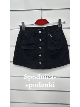 Spódnica krótka jeansowa damska , size XS-XL paczka 10szt,