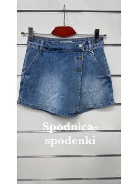 Spódnica krótka jeansowa damska , size XS-XL paczka 10szt,