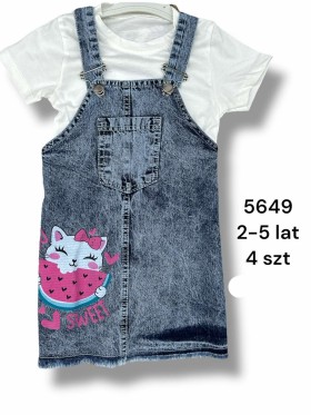 Komplety DZIECIĘCA , Size 2-5 lat,paczka 4szt,1kolor