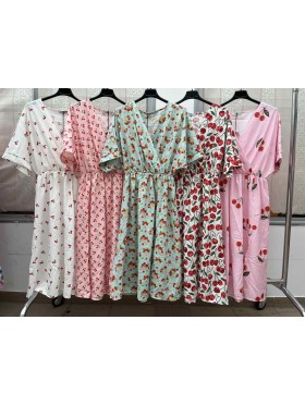 Sukienki damskie wloskie, Size uni ,paczka 6szt,mix kolor