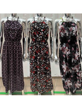 Sukienki damskie wloskie, Size uni ,paczka 6szt,mix kolor