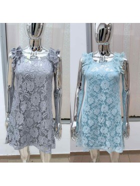 Sukienki damskie wloskie, Size uni ,paczka 6szt,mix kolor