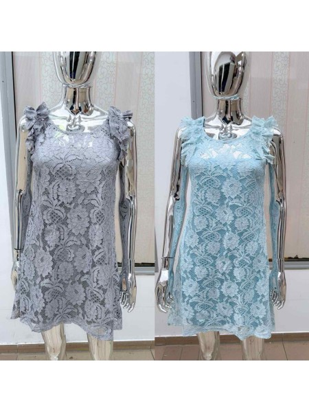 Sukienki damskie wloskie, Size uni ,paczka 6szt,mix kolor