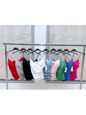 Bluzki damskie wloskie, Size uni ,paczka 6szt,mix kolor