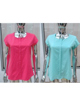 Bluzki damskie wloskie, Size uni ,paczka 6szt,mix kolor