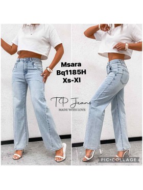 Jeansy damskie M'sara, size xs-xl paczka 10szt,