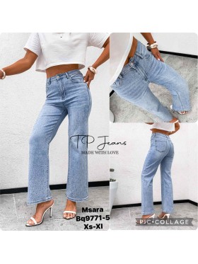 Jeansy damskie M'sara, size xs-xl paczka 10szt,