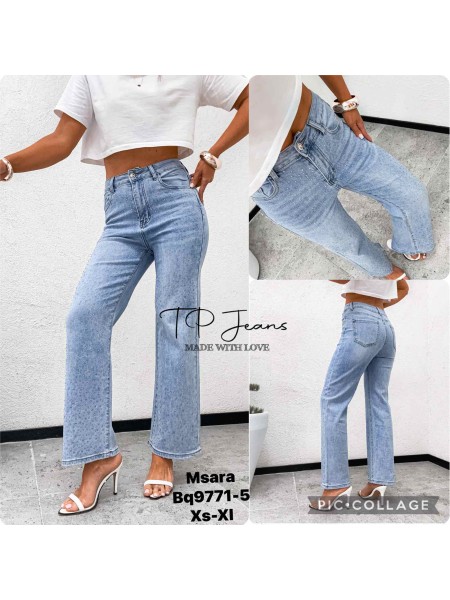 Jeansy damskie M'sara, size xs-xl paczka 10szt,