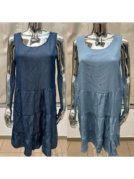 Sukienki damskie wloskie, Size uni ,paczka 6szt,mix kolor