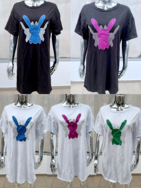 Sukienki damskie wloskie, Size uni ,paczka 6szt,mix kolor