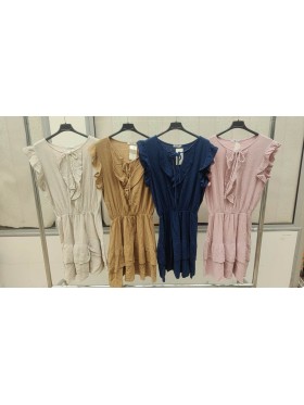 Sukienki damskie wloskie, Size uni ,paczka 6szt,mix kolor