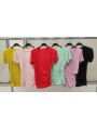 Bluzki damskie wloskie, Size uni ,paczka 6szt,mix kolor