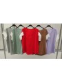 Bluzki damskie wloskie, Size uni ,paczka 6szt,mix kolor