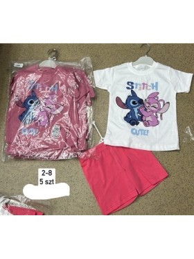 Komplety DZIECIĘCA , Size 2-8 lat,paczka 5szt,1kolor
