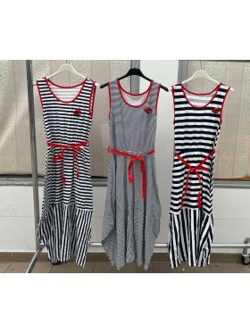 Sukienki damskie wloskie, Size uni ,paczka 6szt,mix kolor
