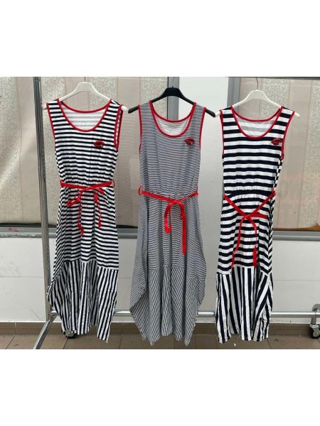 Sukienki damskie wloskie, Size uni ,paczka 6szt,mix kolor