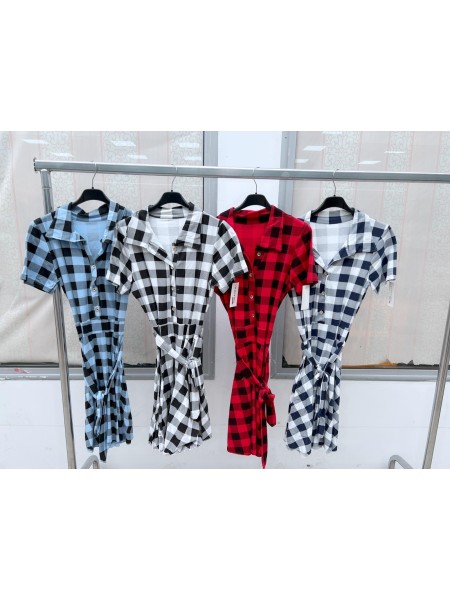 Sukienki damskie wloskie, Size uni ,paczka 6szt,mix kolor