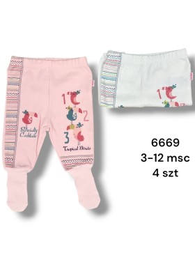 Spodnie DZIECIĘCA , Size 3-12m,paczka 4szt,1kolor