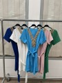 Sukienki damskie wloskie, Size uni ,paczka 6szt,mix kolor