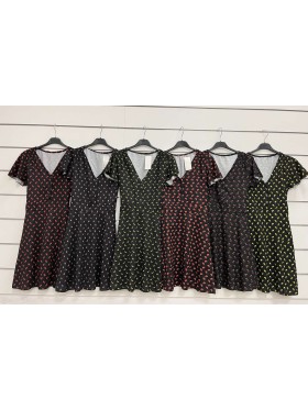 Sukienki damskie wloskie, Size uni ,paczka 6szt,mix kolor