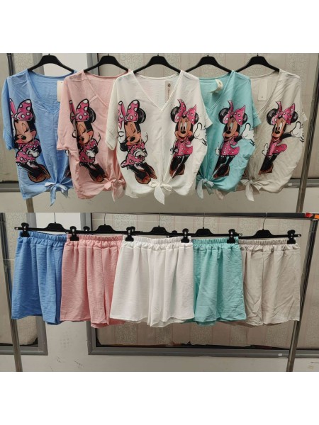 Komplety damskie wloskie, Size uni ,paczka 6szt,mix kolor