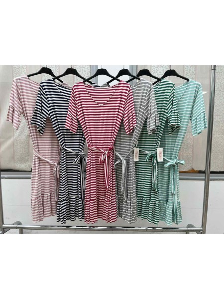 Sukienki damskie wloskie, Size uni ,paczka 6szt,mix kolor