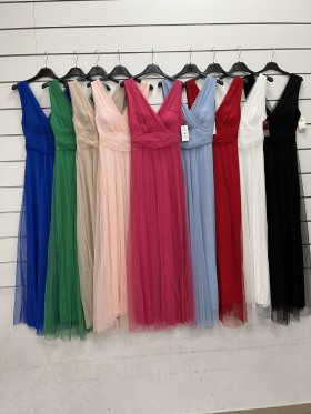 Sukienki damskie wloskie, Size uni ,paczka 6szt,mix kolor