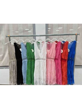 Sukienki damskie wloskie, Size uni ,paczka 6szt,mix kolor