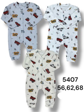 Kombinezon DZIECIĘCA , Size 56-68,paczka 3szt,1kolor