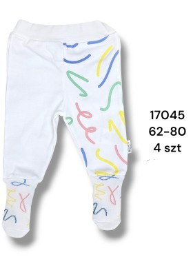 Spodnie DZIECIĘCA , Size 62-80,paczka 4szt,1kolor