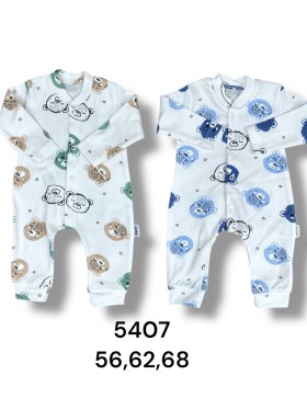 Kombinezon DZIECIĘCA , Size 56-68,paczka 3szt,1kolor