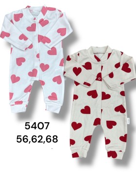 Kombinezon DZIECIĘCA , Size 56-68,paczka 3szt,1kolor