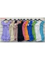 Sukienki damskie wloskie, Size uni ,paczka 6szt,mix kolor