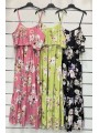 Sukienki damskie wloskie, Size uni ,paczka 6szt,mix kolor