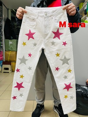 Jeansy damskie M'sara, size 34-42 paczka 12szt,