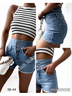 Spodenki jeansowe damskie , size 34-42 paczka 10szt,