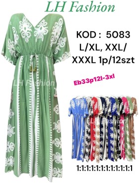 Sukienki damskie , Size L-2XL,paczka 12szt,mix kolor
