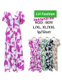 Sukienki damskie , Size L-2XL,paczka 12szt,mix kolor