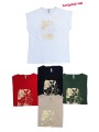 Bluzki damskie , Size 2XL-4XL,paczka 12szt,mix kolor