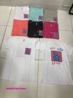 Bluzki damskie , Size m-xl , paczka 12szt , mix kolor
