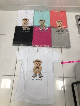 Bluzki damskie , Size m-xl , paczka 12szt , mix kolor