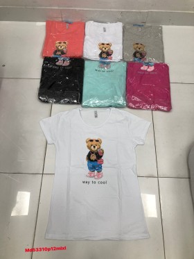 Bluzki damskie , Size m-xl , paczka 12szt , mix kolor