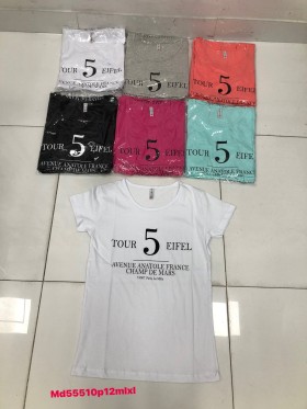 Bluzki damskie , Size m-xl , paczka 12szt , mix kolor