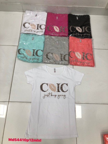 Bluzki damskie , Size m-xl , paczka 12szt , mix kolor
