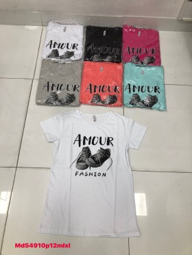 Bluzki damskie , Size m-xl , paczka 12szt , mix kolor