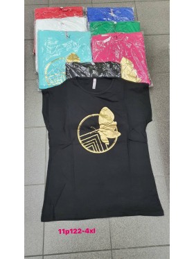 Bluzki damskie , Size 2XL-4XL,paczka 12szt,mix kolor