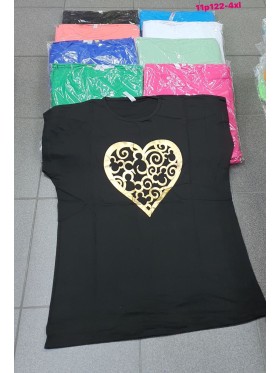 Bluzki damskie , Size 2XL-4XL,paczka 12szt,mix kolor