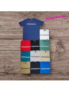 Bluzki MĘSKA , Size m-2xl , paczka 12szt , mix kolor