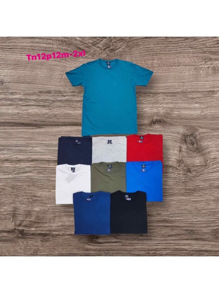 Bluzki MĘSKA , Size m-2xl , paczka 12szt , mix kolor